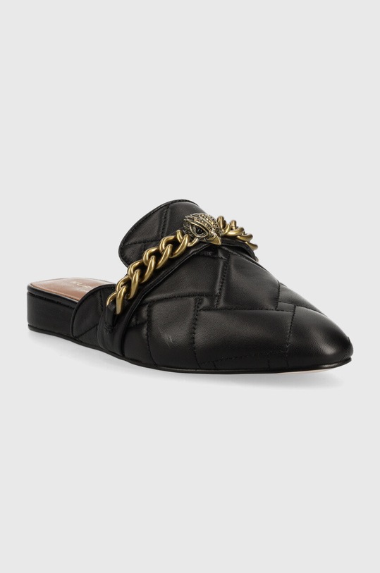 Kurt Geiger London Klapki skórzane Chelsea 5126400019.BLACK czarny AA00