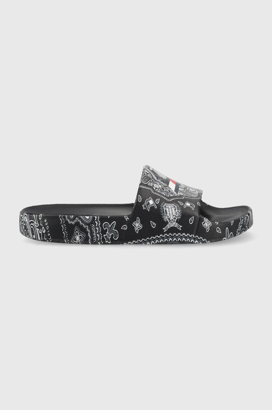 Tommy Sport klapki syntetyczny granatowy FC0FC00058