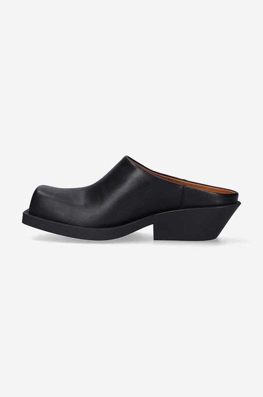 Scarpe Marni infradito in pelle Sabot SBMS007640.P5088.00N99 nero