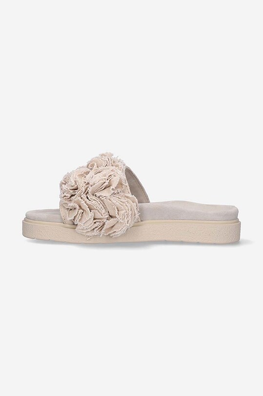 Obuwie Inuikii klapki Lu Slipper 70104.27.BEIGE beżowy