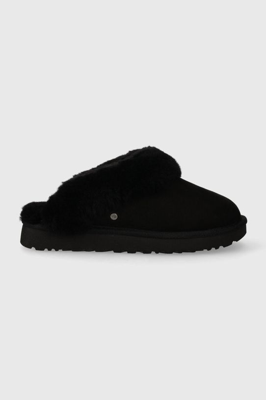 Велурени чехли UGG Classic Slipper II 1130876 BLK черен 1130876.BLK