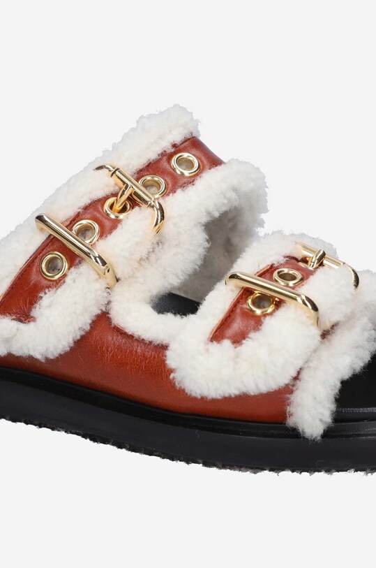 Marni ciabatte slide Fussbett FBMS014501.P5045