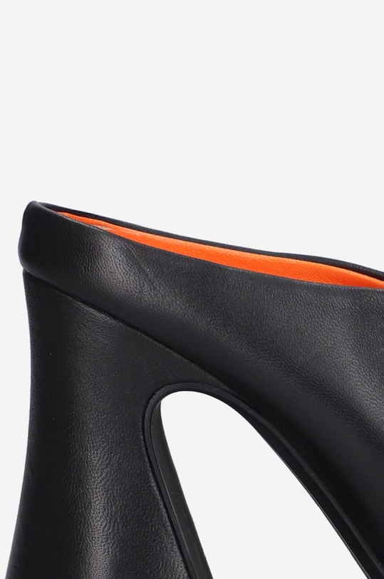 Marni klapki skórzane Sabot SBMS007110.P4545