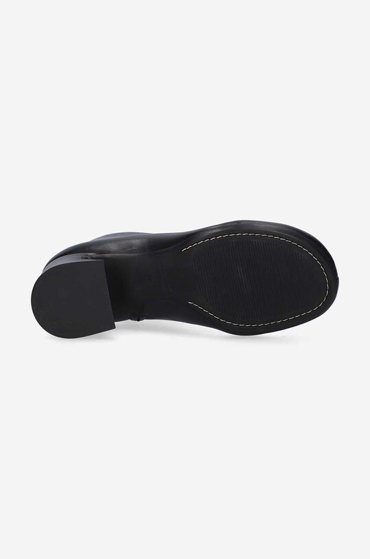 Marni cizme de piele TCMS008606.P4545 negru AW22
