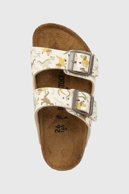 Birkenstock klapki dziecięce beżowy 1023358