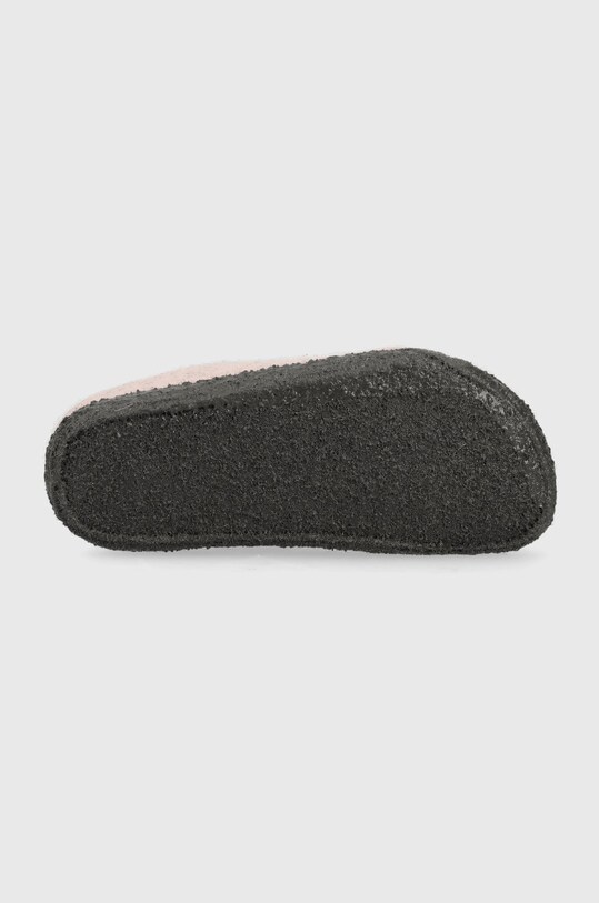 Birkenstock kapcie wełniane dziecięce 1020608 różowy