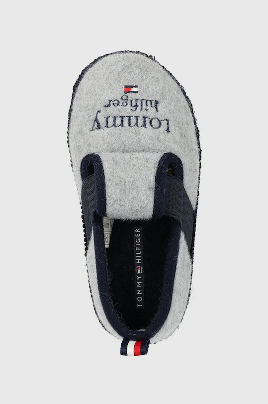 Tommy Hilfiger kapcie dziecięce szary T1B1.32552.