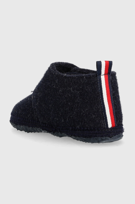 Chłopiec Tommy Hilfiger kapcie dziecięce T1B1.32553. granatowy