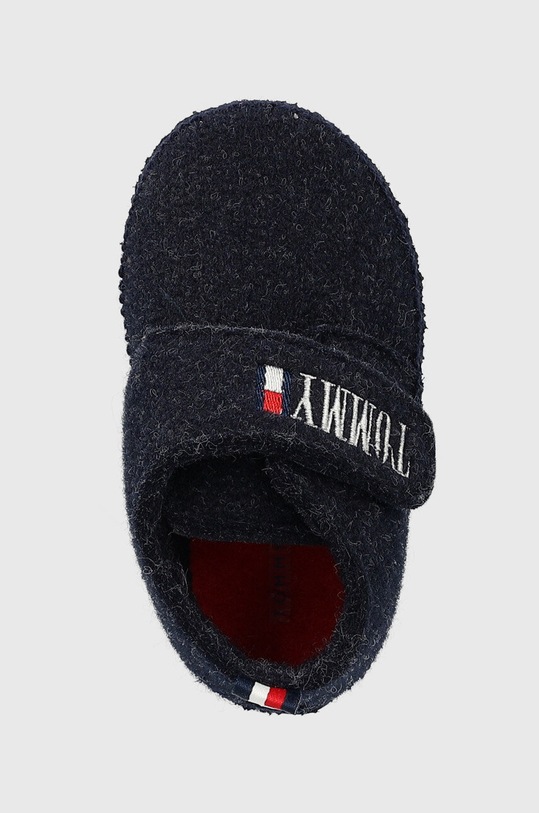 Tommy Hilfiger kapcie dziecięce granatowy T1B1.32553.