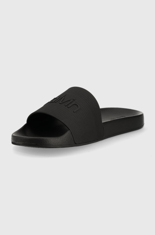 Încălțăminte Calvin Klein papuci Pool Slide HM0HM00636.BEH negru
