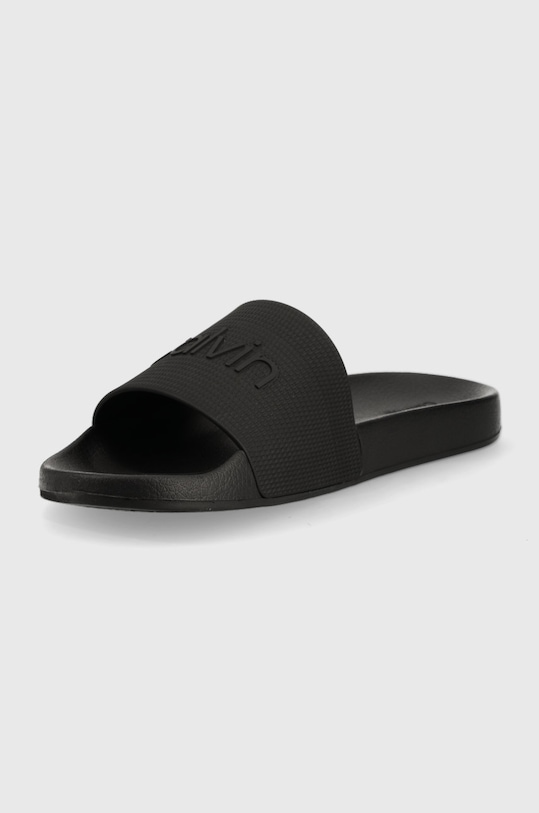 Obuwie Calvin Klein klapki Pool Slide POOL SLIDE HM0HM00636.BEH czarny
