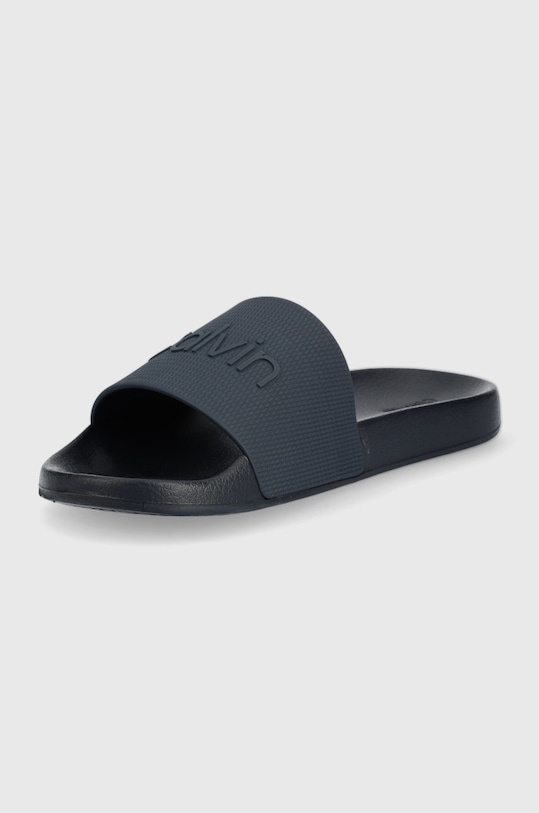 Boty Pantofle Calvin Klein Pool Slide HM0HM00636.DW4 námořnická modř