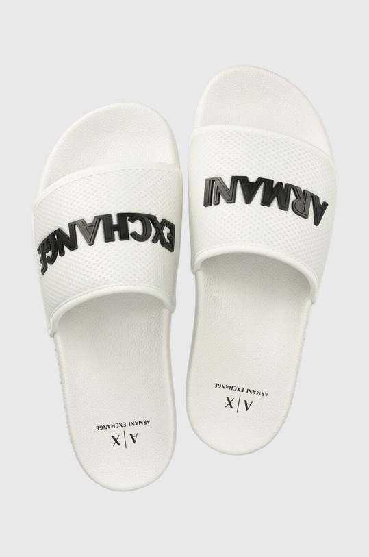 Armani Exchange klapki biały XUP001.XV087.M801