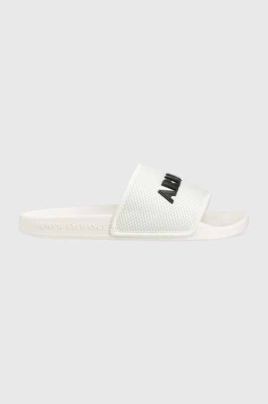 Armani Exchange klapki XUP001.XV087.M801 biały AA00