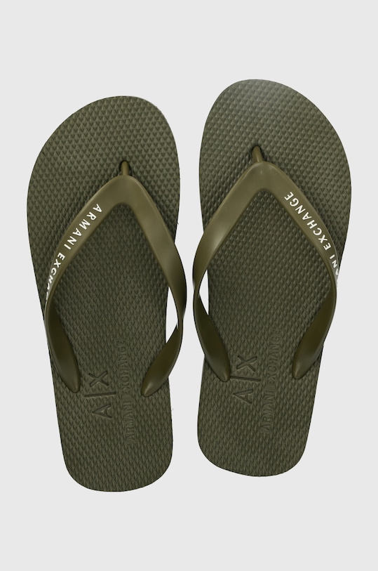 Armani Exchange japonki XUQ001.XCC10.K727 XUQ001.XCC10.K727 zielony AA00
