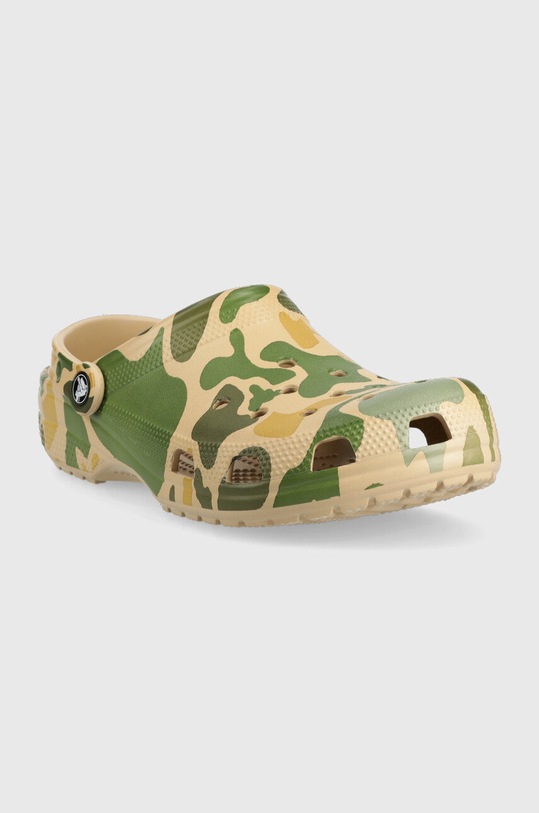 Crocs papuci Classic Printed Camo Clog 206454.2Y6.M verde AW22