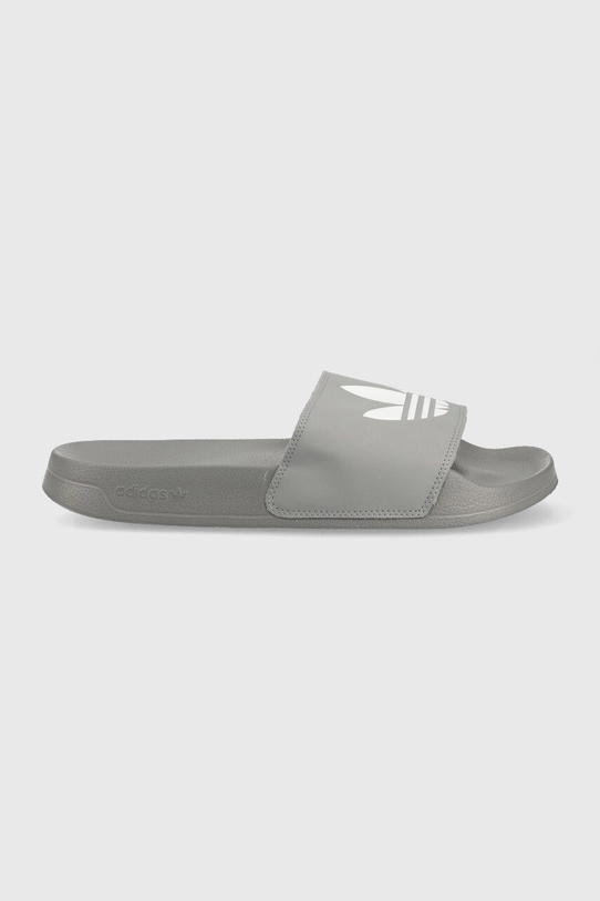 Παντόφλες adidas Originals Adilette FU7592 απομίμηση λείου δέρματος γκρί FU7592