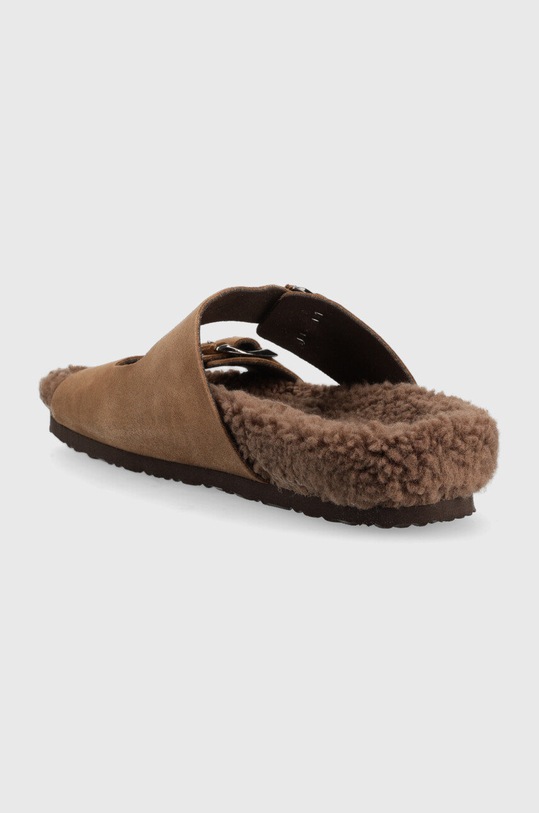 Boty Semišové pantofle Tommy Hilfiger FM0FM04322.GW0 hnědá