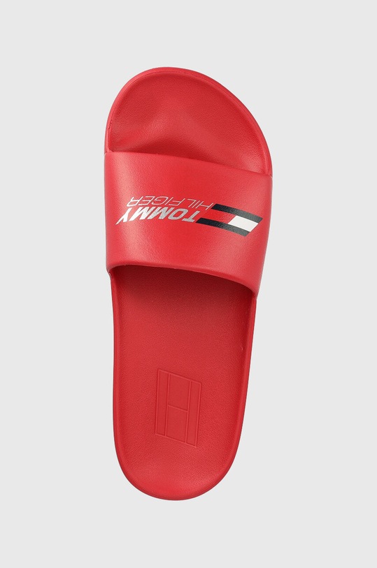 Pantofle Tommy Sport červená FD0FD00061