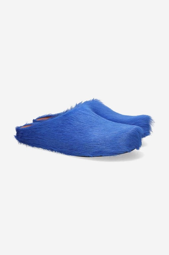 Παντόφλες Marni SBMR000600 P4122 00B50 SBMR000600.P4122.00B50 σκούρο μπλε