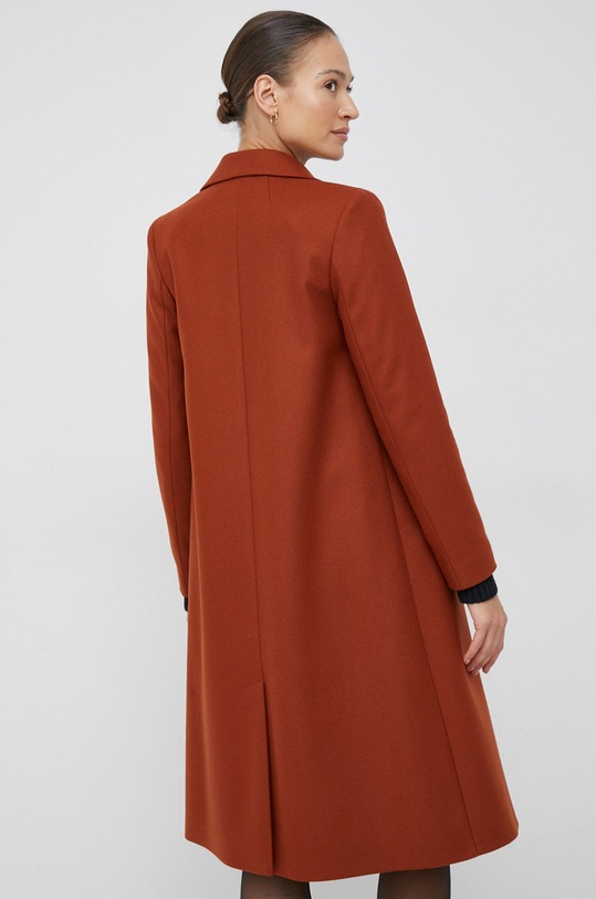 Odzież PS Paul Smith płaszcz wełniany W2R.127C.J21059 brązowy