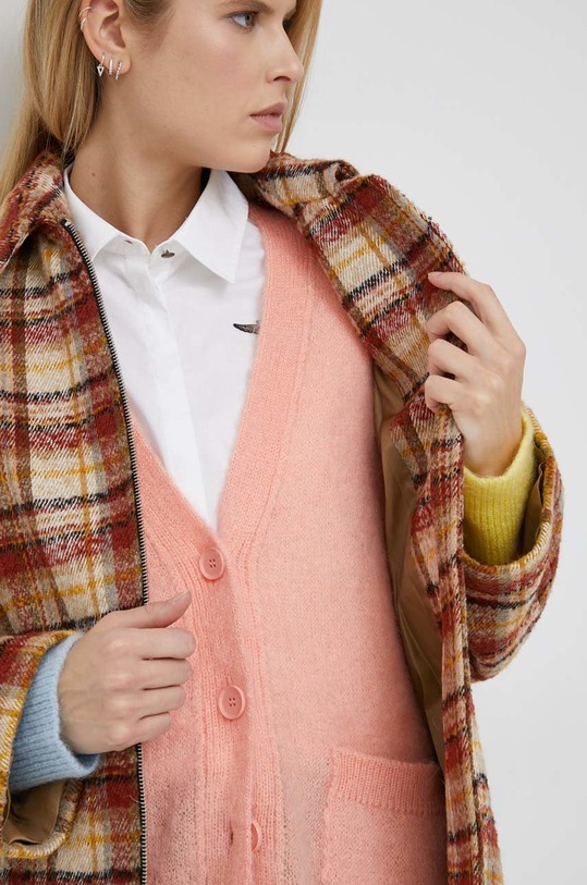 Палто с вълна United Colors of Benetton 26WWDN00Z.901