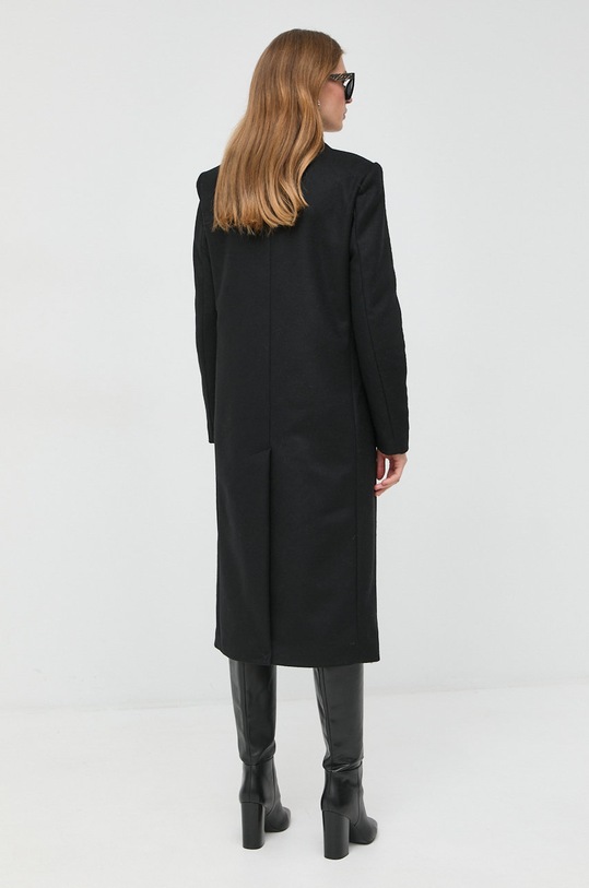 Oblečení Vlněný kabát Trussardi 56S00807.1T006092 černá