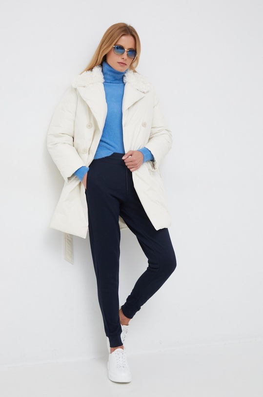 United Colors of Benetton kurtka 200SDN01D.0L8 beżowy AW22