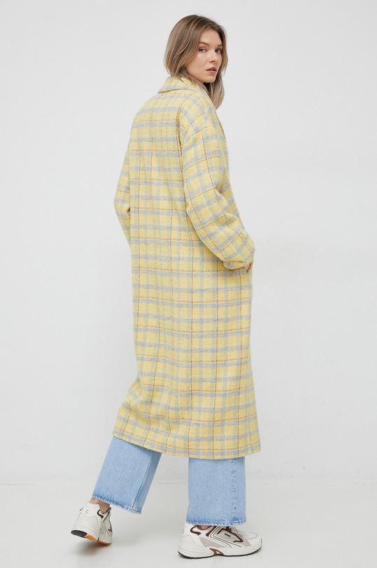 Îmbrăcăminte United Colors of Benetton palton din lana 256MDN01A.901 multicolor