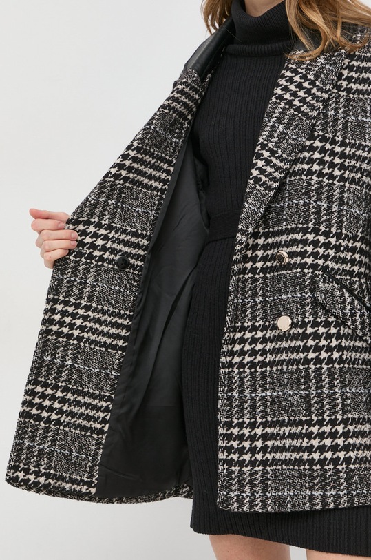 Morgan płaszcz z domieszką wełny GFANI.OFFWHITE.NOIR