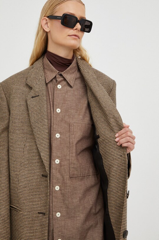 By Malene Birger cappotto con aggiunta di lana Q71124001