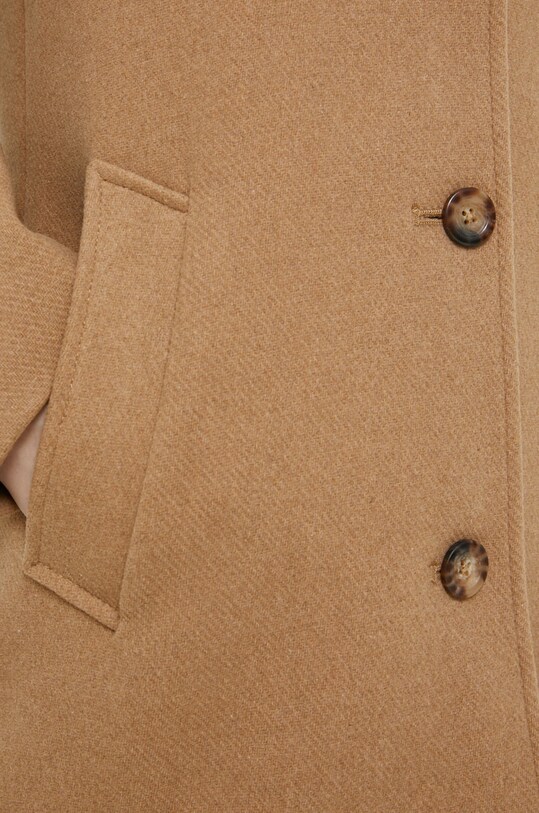Abercrombie & Fitch palton din lana KI144.1500.400 maro