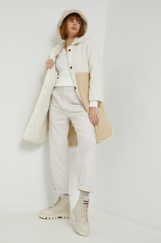 Bunda Abercrombie & Fitch KI144.2258.401 béžová AW22