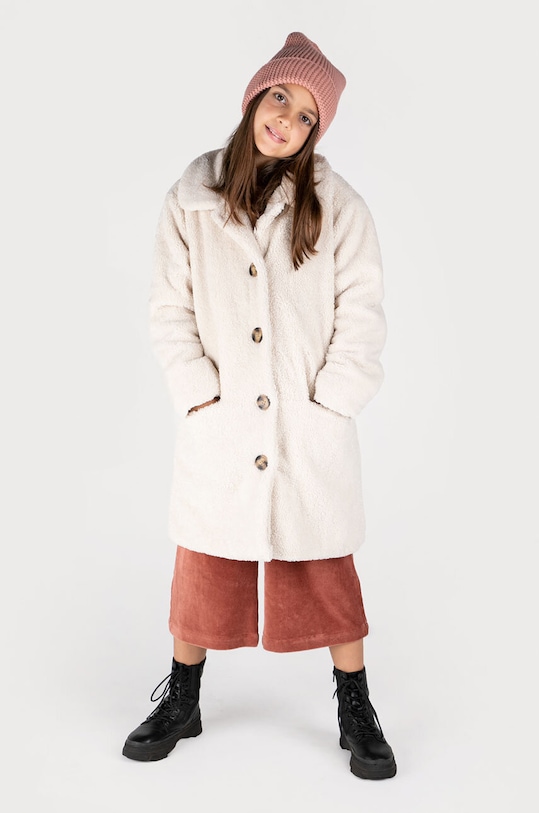 Dětský kabát Coccodrillo nezateplené béžová ZC2153101ROJ