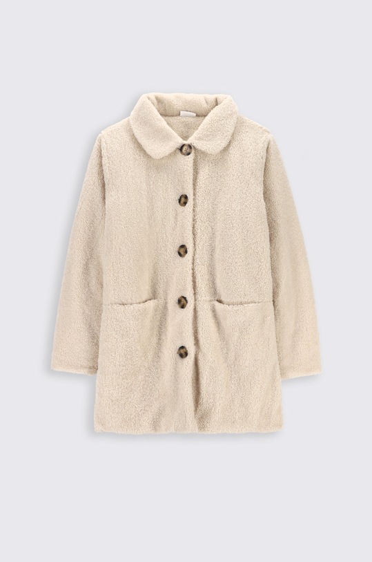 Dětský kabát Coccodrillo ZC2153101ROJ béžová AW22