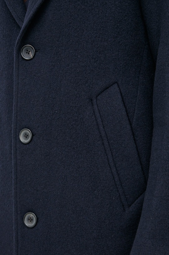 PS Paul Smith kabát gyapjú keverékből M2R.986U.J21666 sötétkék