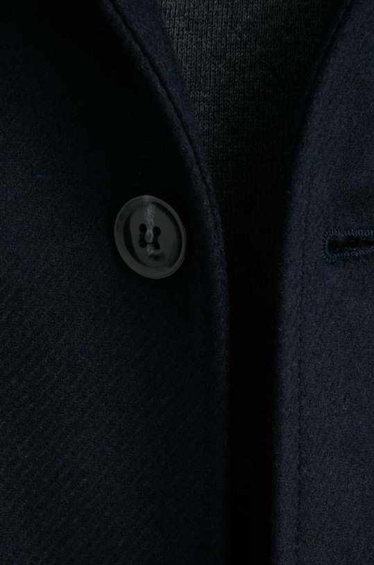 Samsoe Samsoe gyapjúkabát M22300032 sötétkék