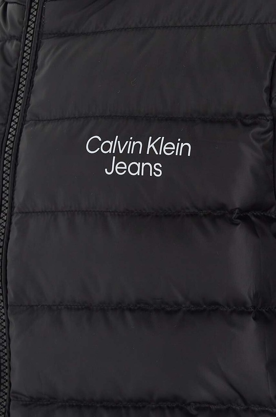 Dječja pernata jakna Calvin Klein Jeans crna IB0IB01270.9BYY
