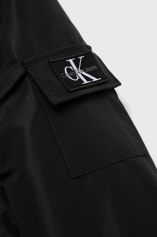 Chłopiec Calvin Klein Jeans kurtka dziecięca IB0IB01274.9BYY IB0IB01274.9BYY czarny