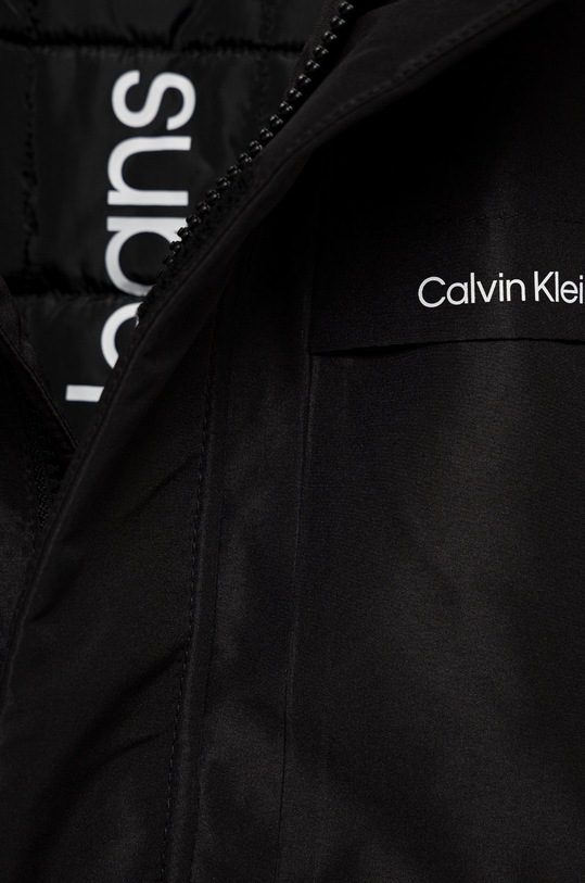 Calvin Klein Jeans kurtka dziecięca IB0IB01274.9BYY czarny IB0IB01274.9BYY