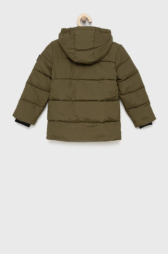 Παιδικό μπουφάν Calvin Klein Jeans IB0IB01276.9BYY πράσινο AW22