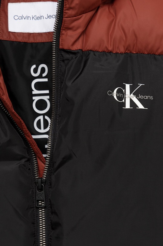 Chlapec Detská bunda Calvin Klein Jeans IB0IB01332.9BYY oranžová