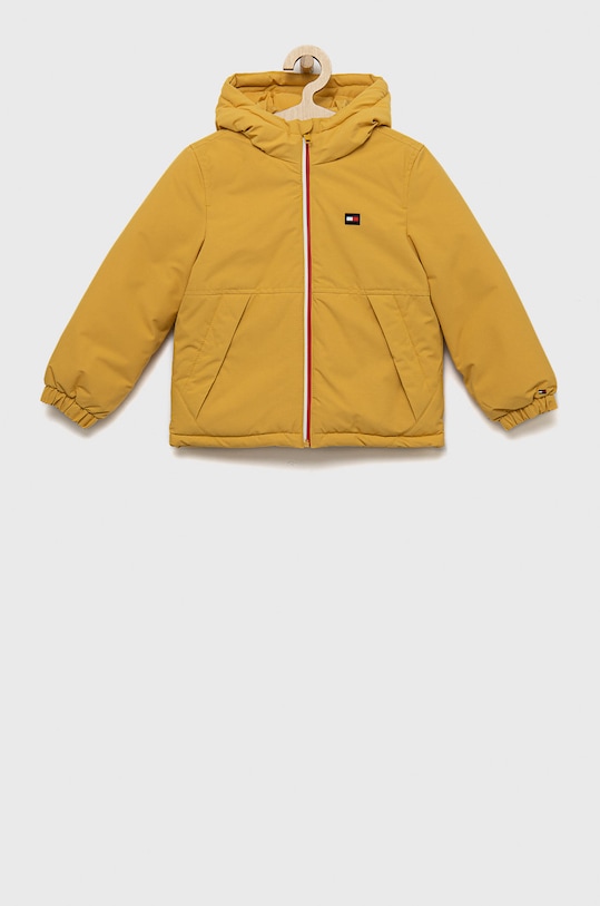 Παιδικό μπουφάν Tommy Hilfiger άλλο κίτρινο KB0KB07514.9BYY