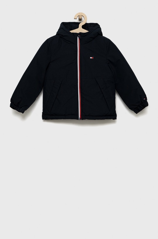 Dječja jakna Tommy Hilfiger Planet friendly mornarsko plava KB0KB07514.9BYY