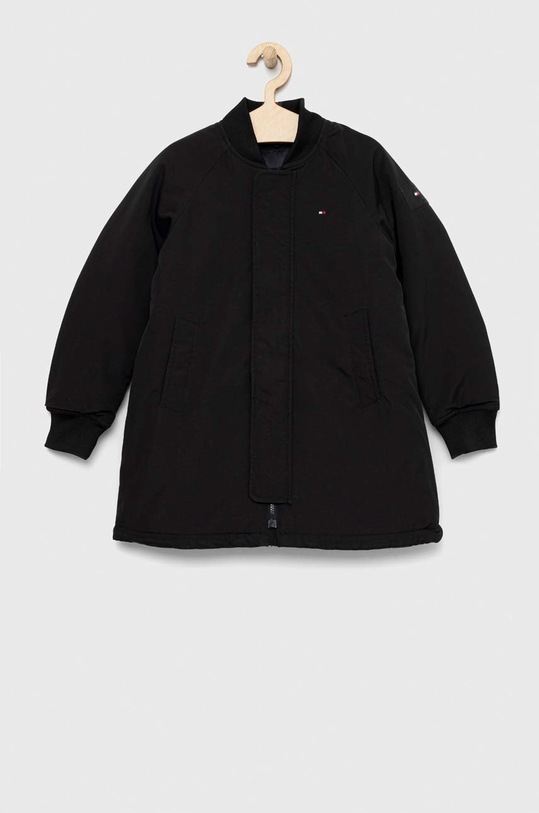 Παιδικό μπουφάν Tommy Hilfiger άλλο μαύρο KB0KB07695.9BYY