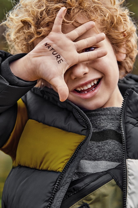 Mayoral kurtka dziecięca 4463.5B.MINI szary AW22