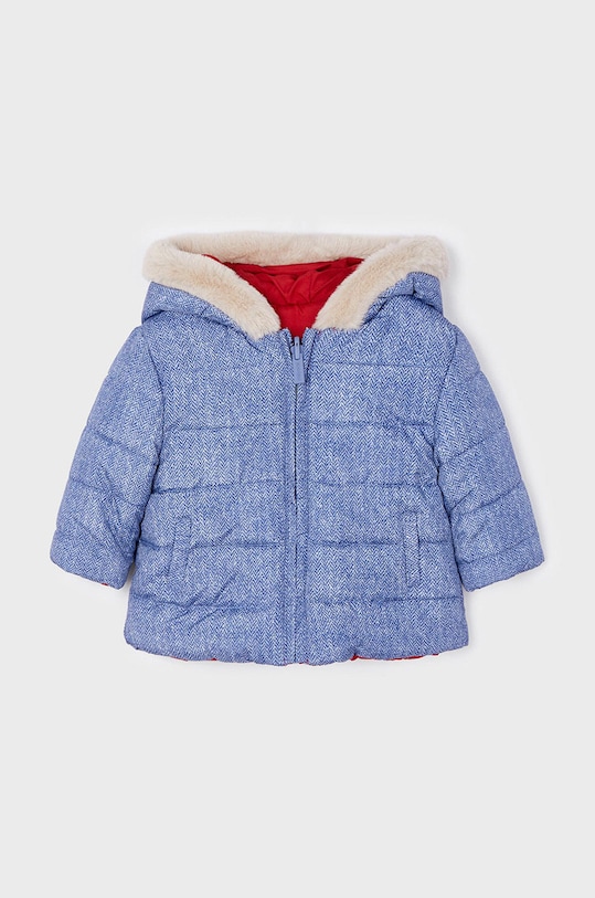 Mayoral Newborn kurtka dwustronna dziecięca 2401.1B.NEWBORN czerwony AW22