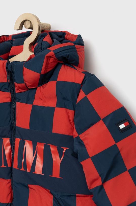 Chłopiec Tommy Hilfiger kurtka dziecięca KB0KB07814.9BYY czerwony