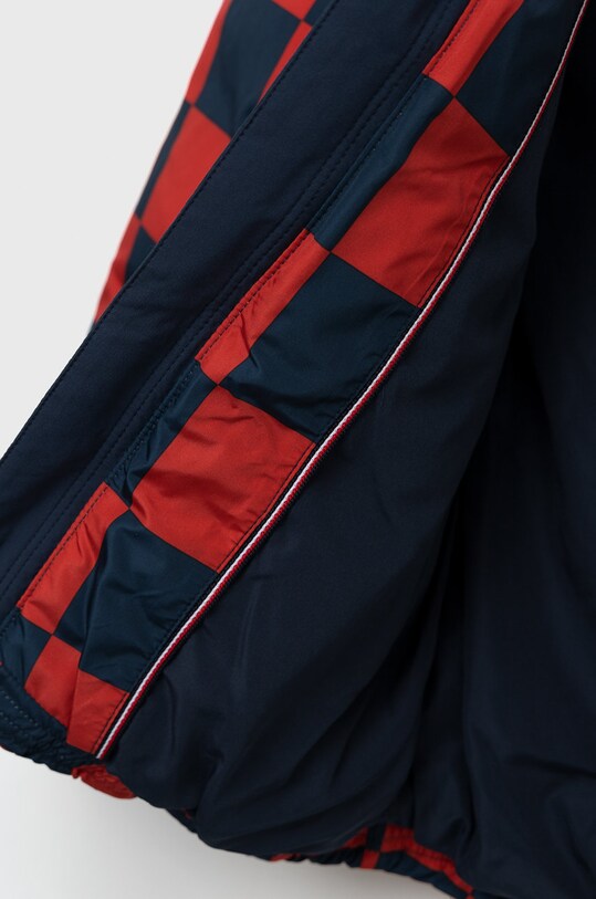 Παιδικό μπουφάν Tommy Hilfiger κόκκινο KB0KB07814.9BYY