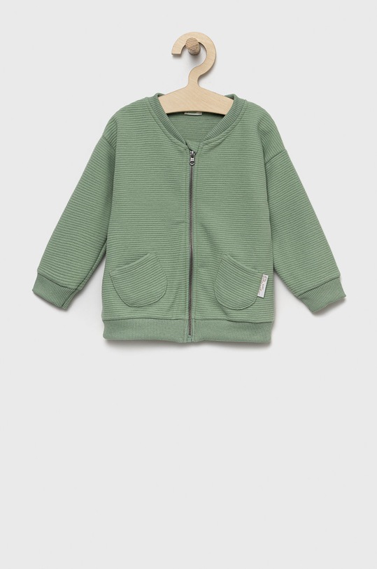 United Colors of Benetton bluza copii uni verde 3F2AA500B.W